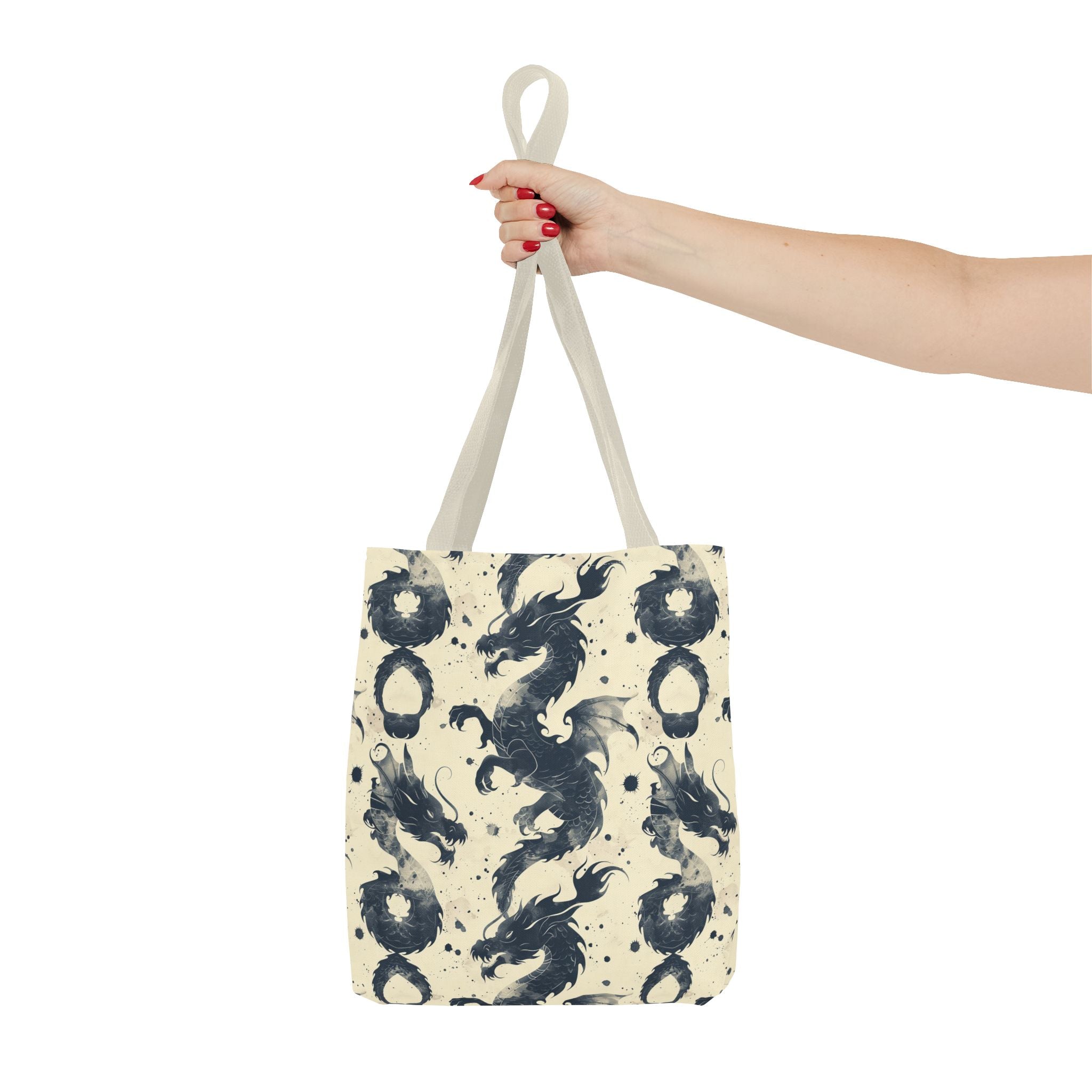 Dark Blue Dragons Tote Bag