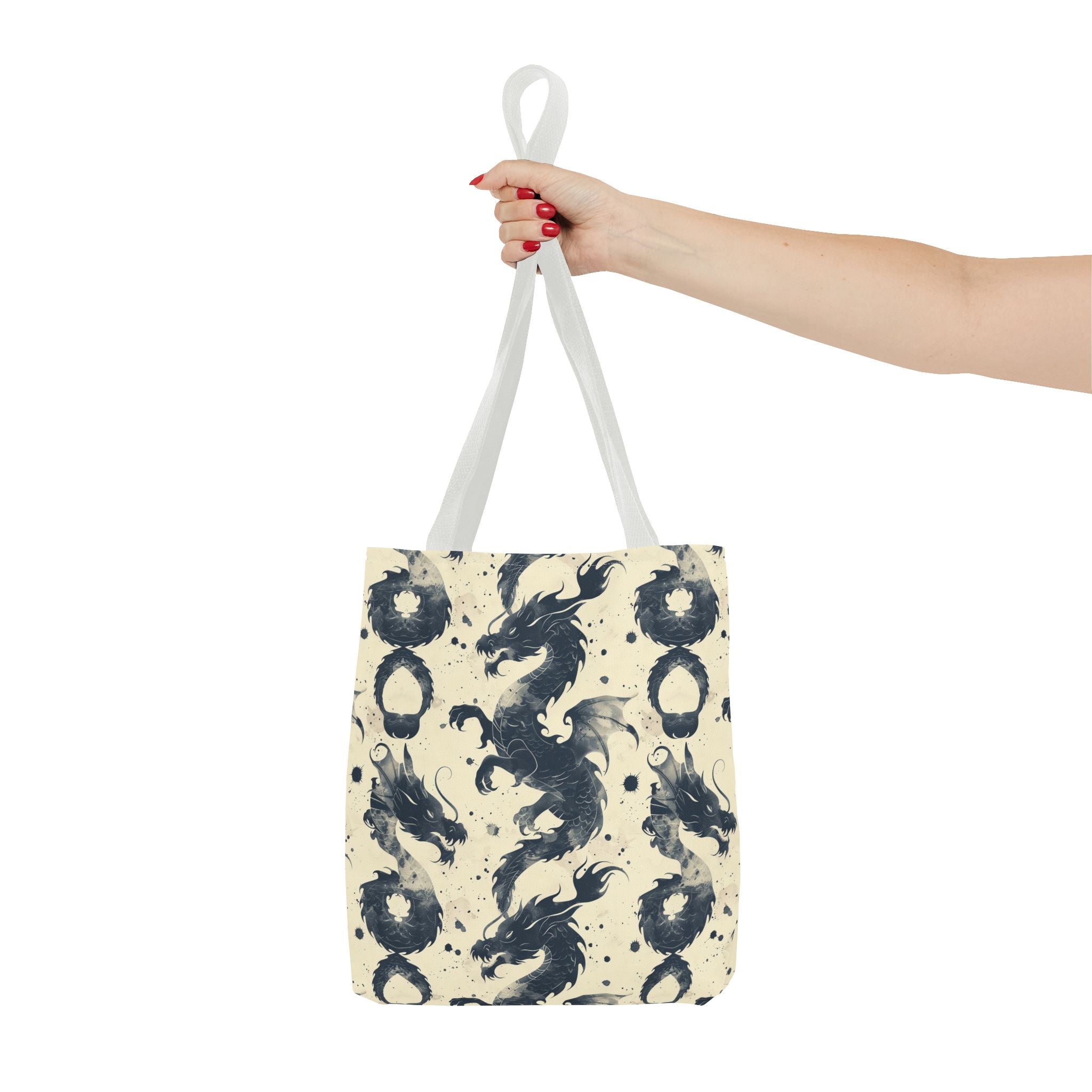 Dark Blue Dragons Tote Bag