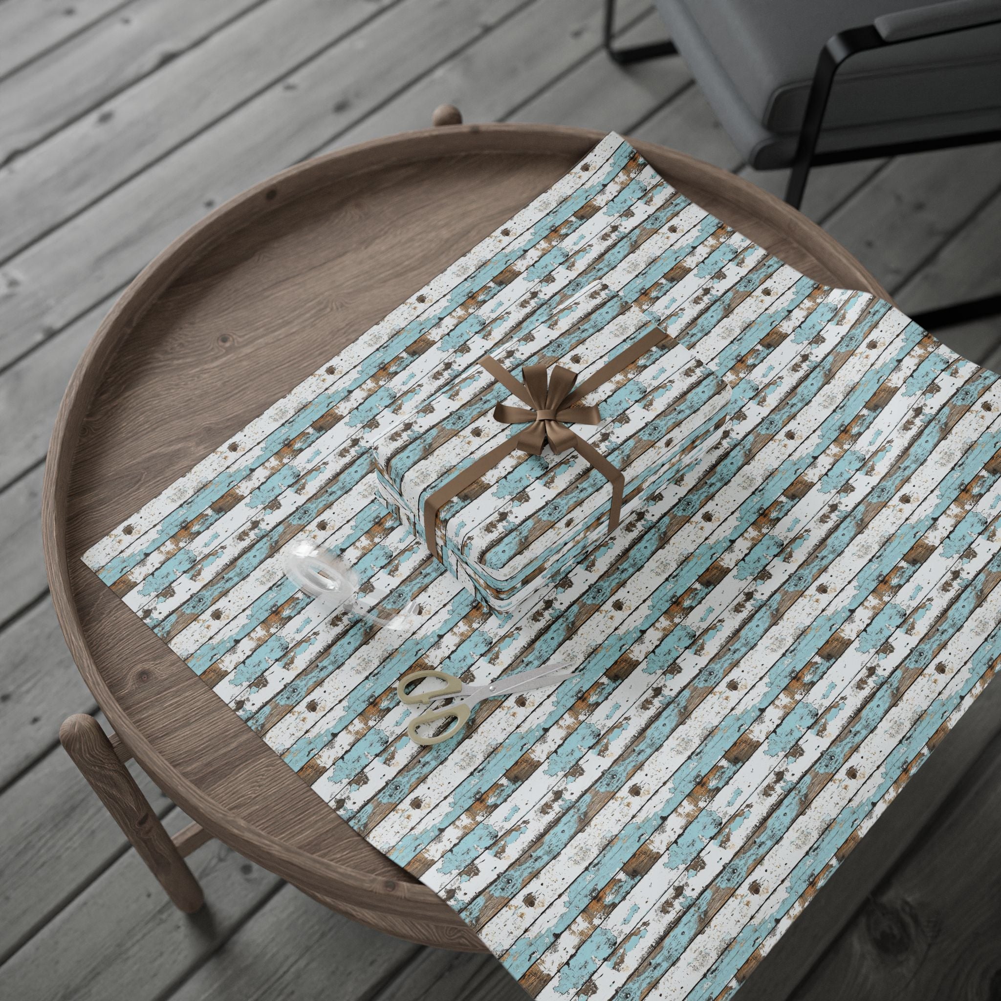 Rustic Barn wood Farmhouse Unique Wrapping paper