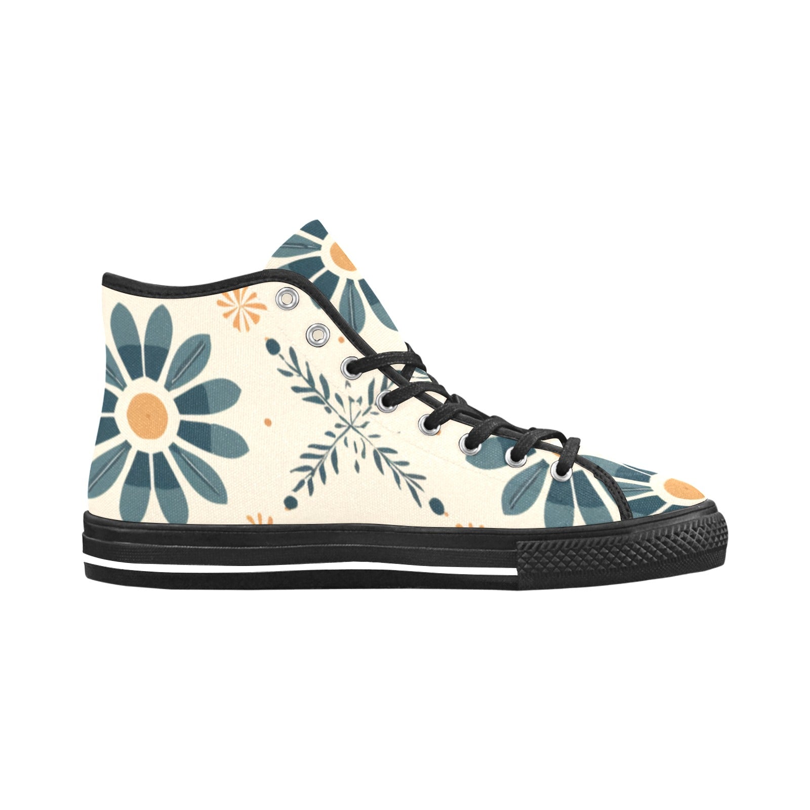 Cranberry Lake Designs Vancouver High Top Canvas Shoes - Cranberry Lake Design Co.  #