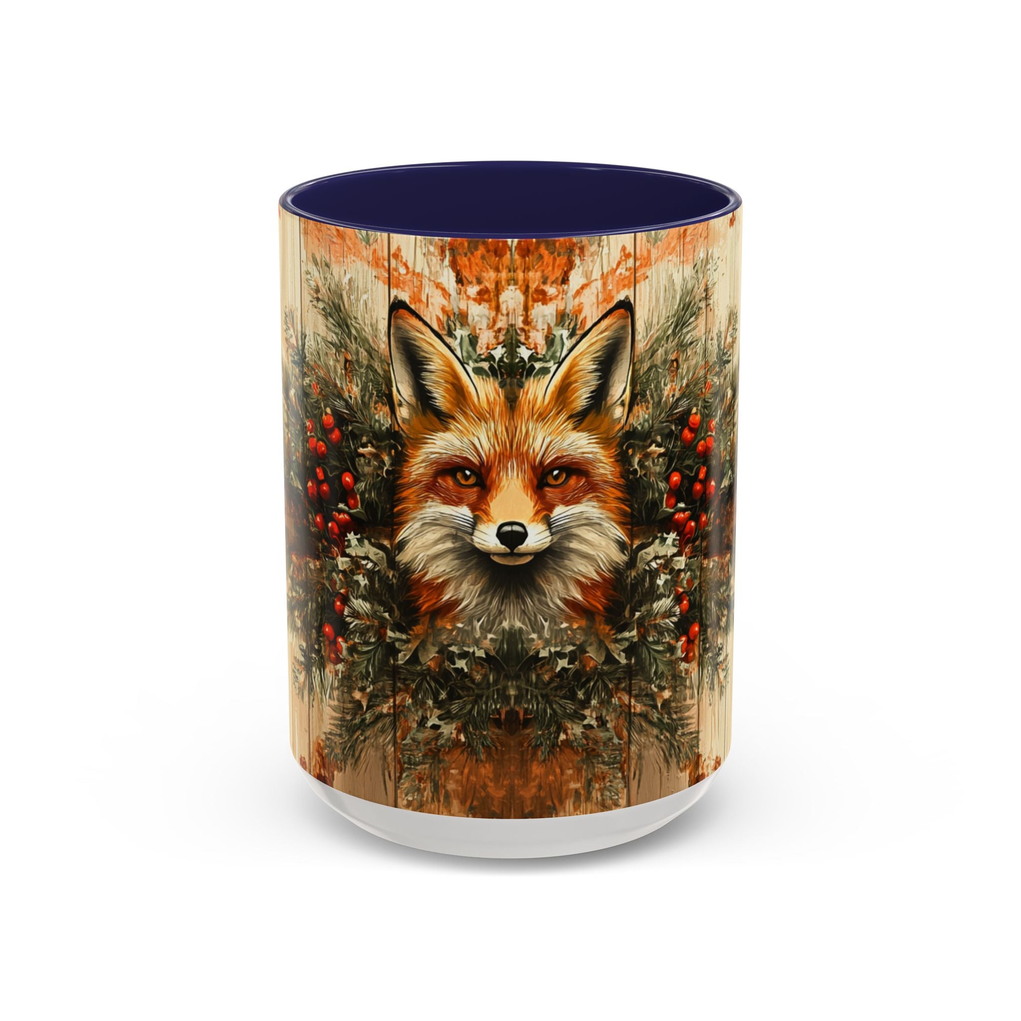 Mug Boho Fox Christmas Design