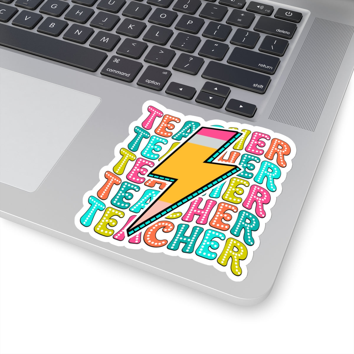 Lighting Bolt Teacher Appreciation Sticker for Teachers back To School Gift