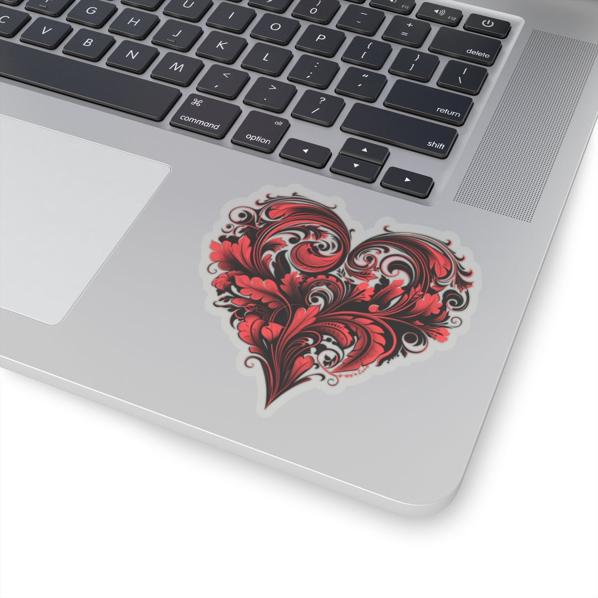 Red Heart Vinyl Sticker