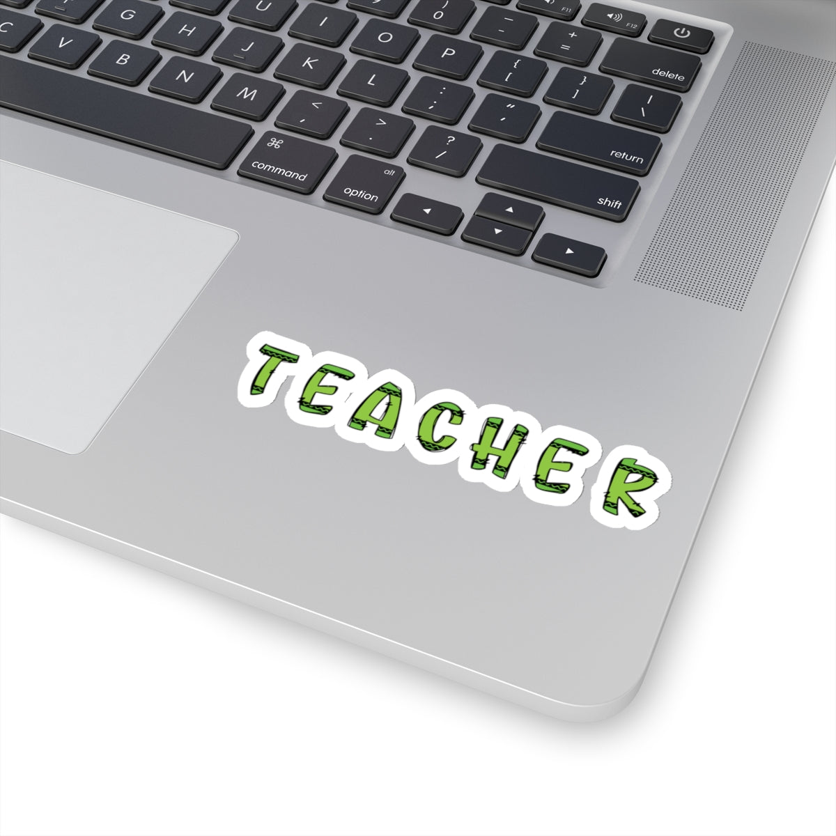 Green Custom Crayon Teacher Sticker Teacher Appreciation Back To School Gift