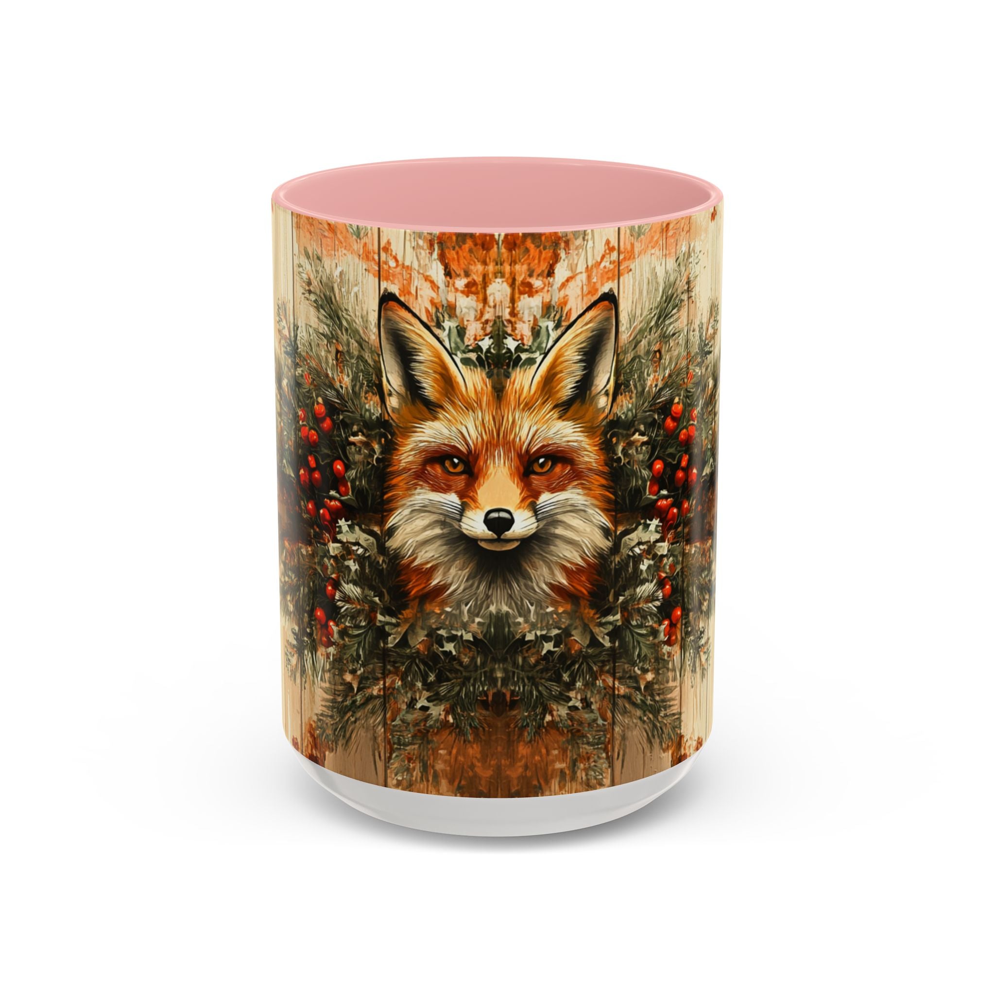 Mug Boho Fox Christmas Design