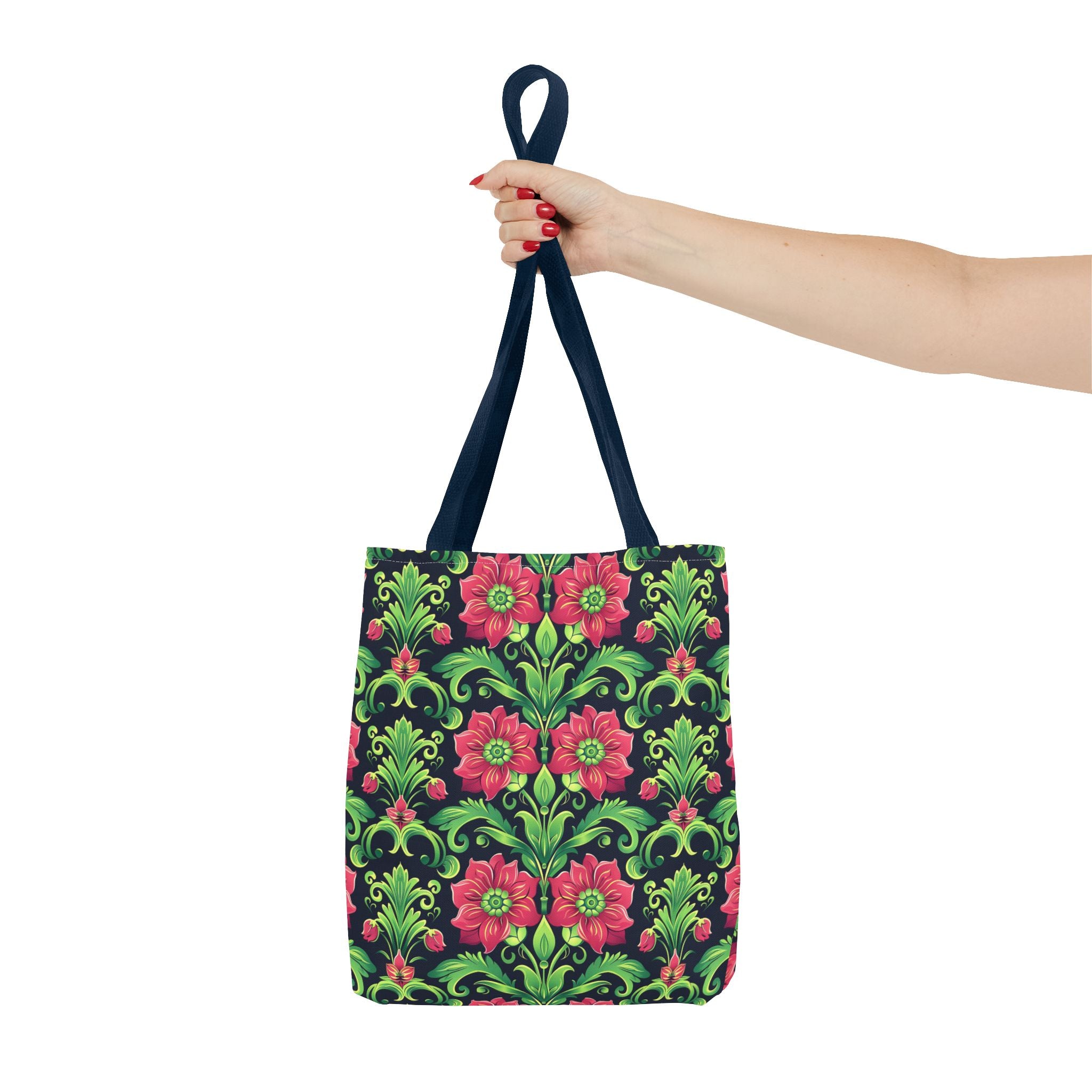 Pink Flower Tote Bag