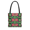 Pink Flower Tote Bag