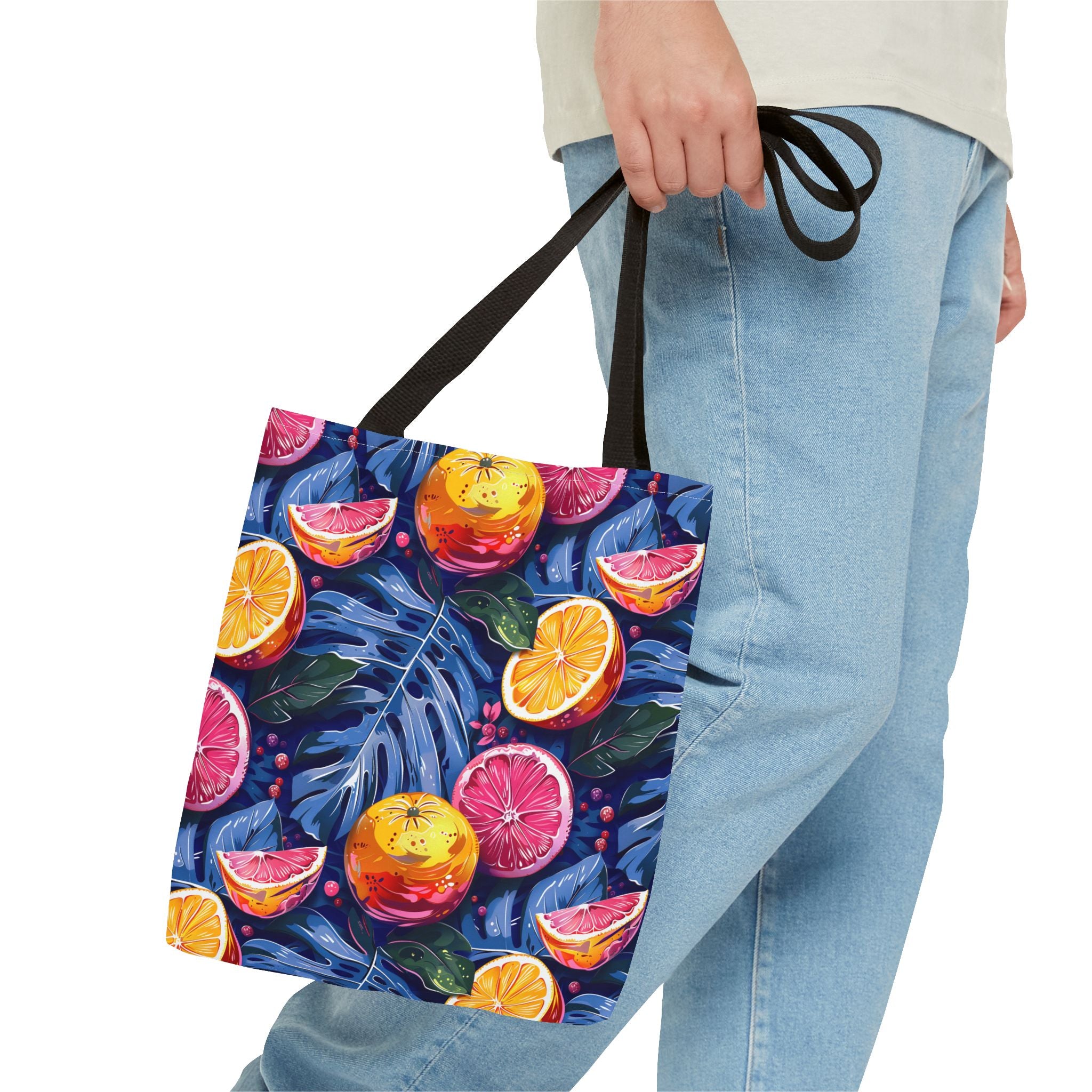 Colorful Fruit Tropical Tote Bag