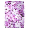 Lavender Phlox Throw Blanket - Twin, Original Floral Design, Perfect for Spring