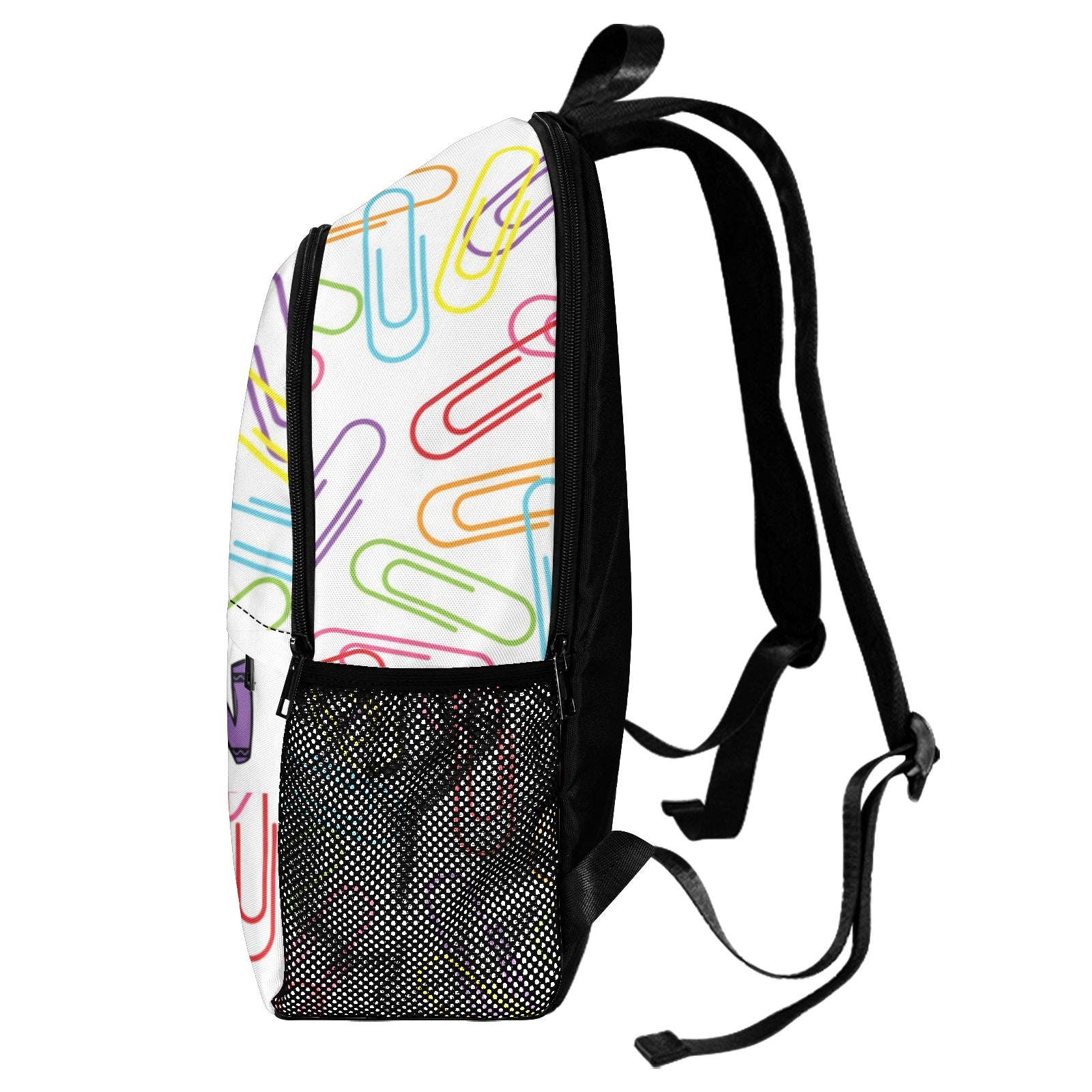 Clip This! Personalized Paperclip Crayon Backpack - Cranberry Lake Design Co.  #