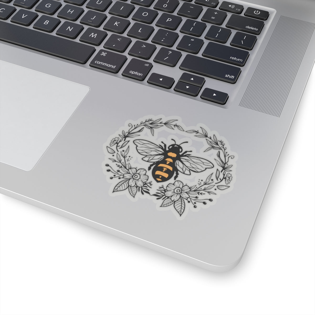 Bee Floral Strong Quotes & Sayings Motivational Sticker