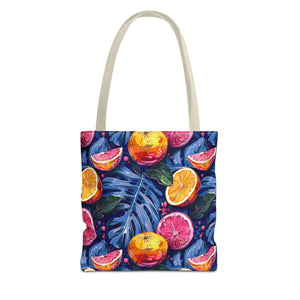 Colorful Fruit Tropical Tote Bag