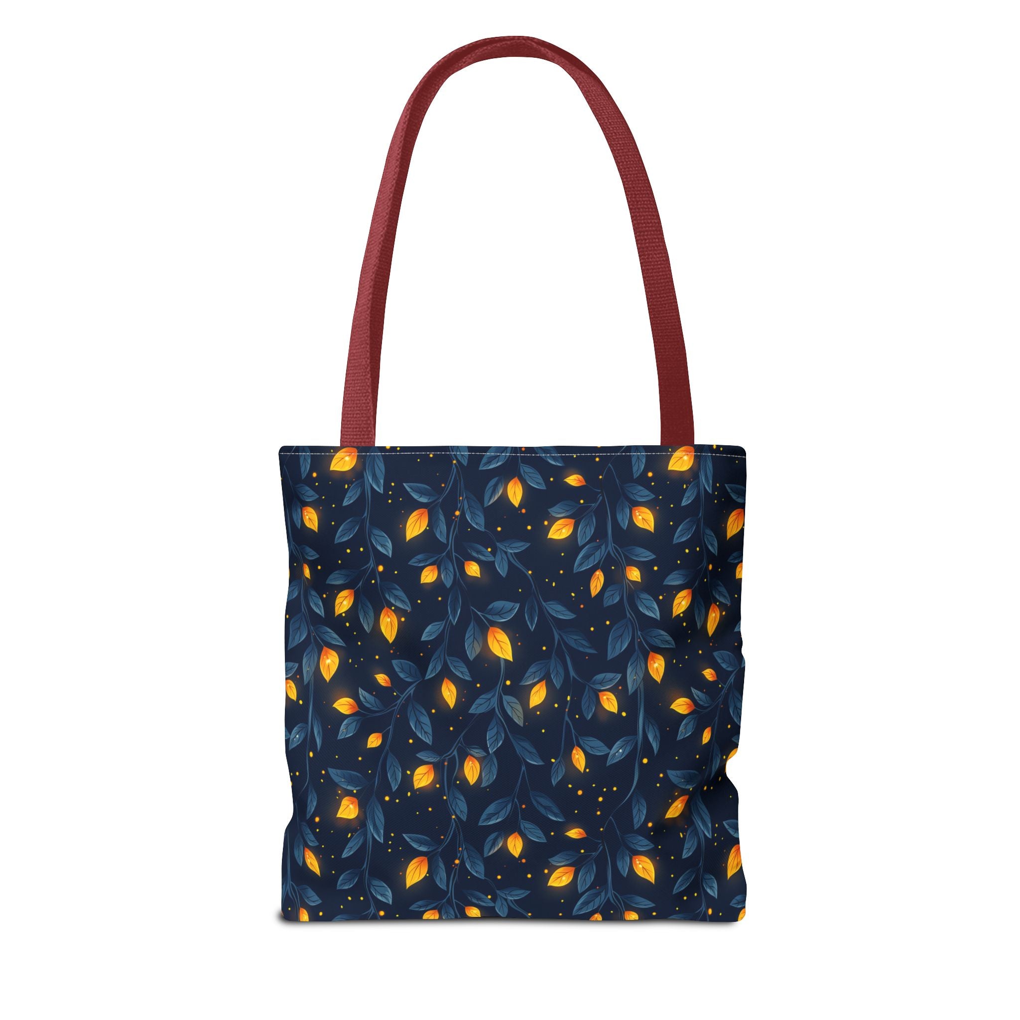 Whimsical Dark Floral Goblincore Fairycore Tote Bag