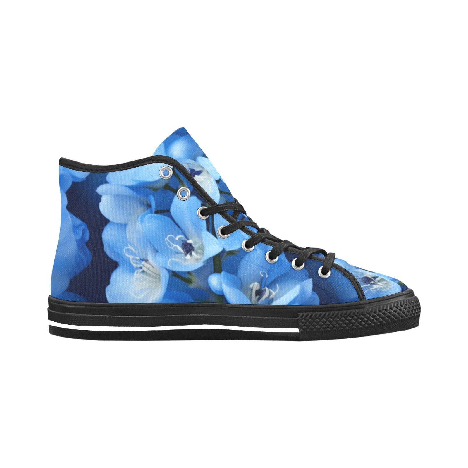 Bluebell Bliss High-Top Sneakers - Cranberry Lake Design Co.  #