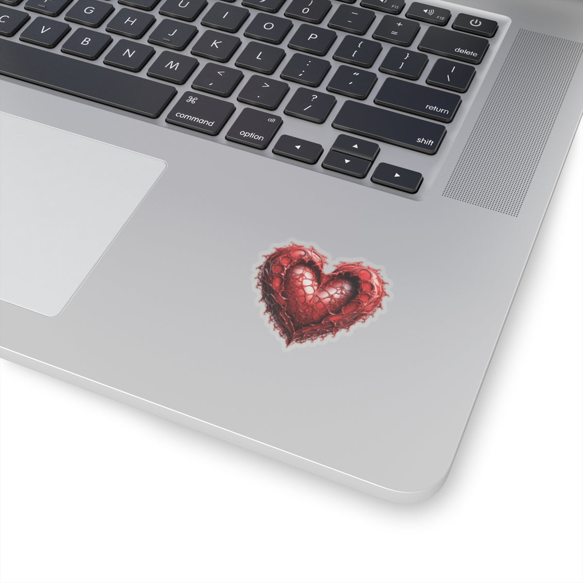 Red Heart Vinyl Sticker