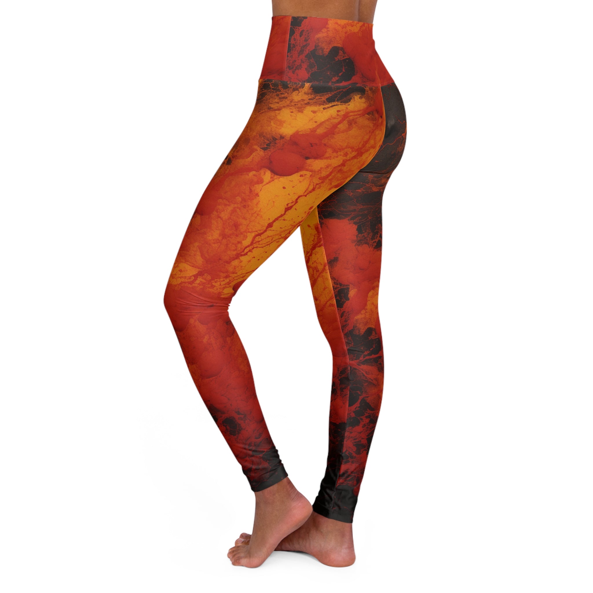 Fire Magma Gym Leggings for Women S-2XL - Hot & High-Performance