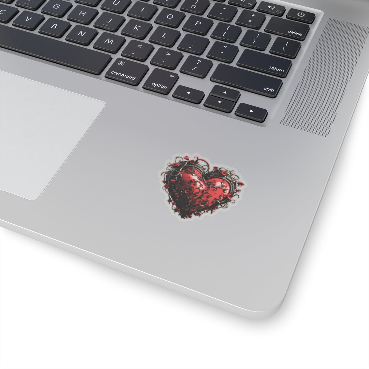 Thorny Vine Heart Vinyl Sticker