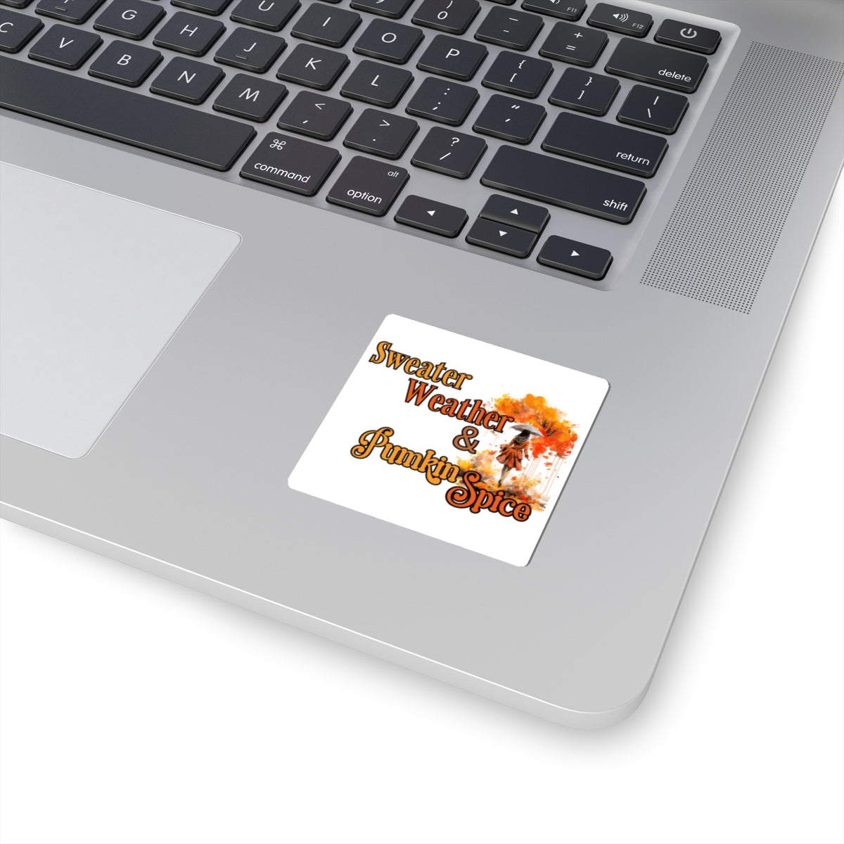 Sweater Weather & Pumpkin Spice Autumn Vinyl Sticker