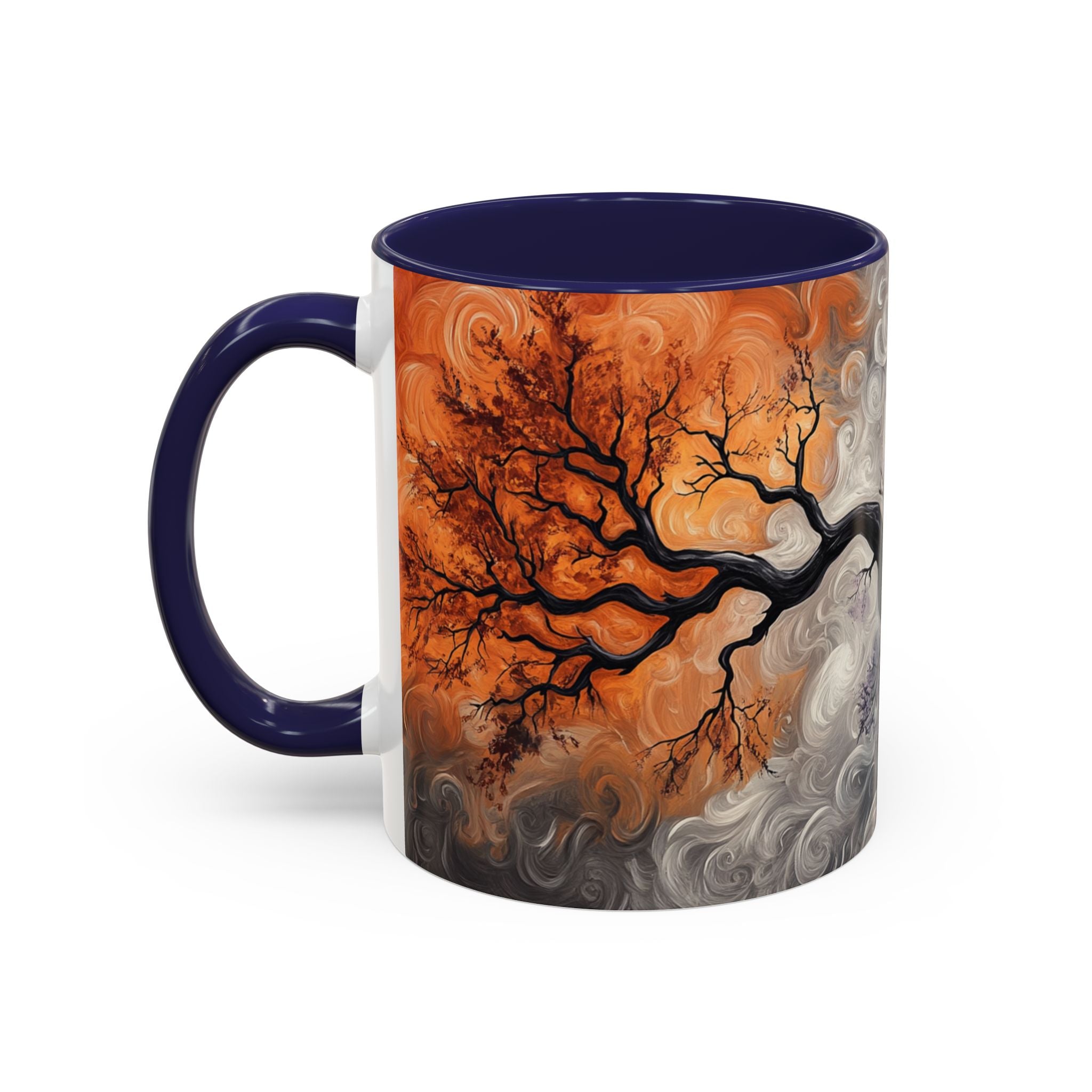 Yin Yang Tree Mug | Balance Coffee Cup | Spiritual Gift | Nature Lover Gift | 11oz & 15oz