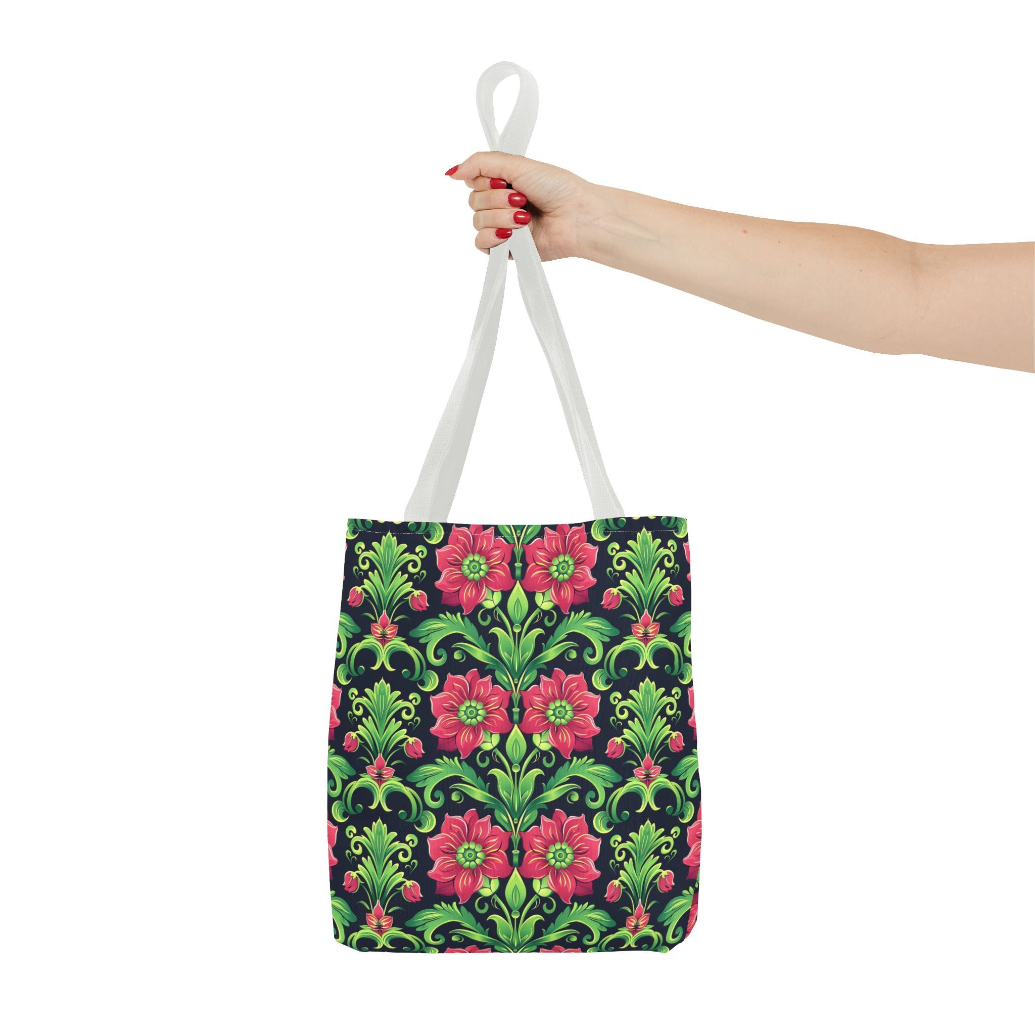 Pink Flower Tote Bag