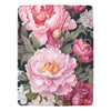 Pink Peony Fleece Blanket | Ultra-Soft Micro Fleece | Floral Throw Blanket | 60x80 | Made in USA