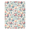 Cranberry Lake Designs Pastel Fruit Ultra-Soft Micro Fleece Blanket 60" x 80"