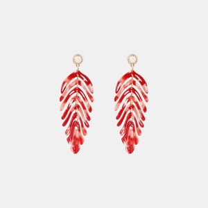 Leaf Shape Dangle Earrings