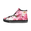 Pink Blossom High-Top Sneakers: Elevate Your Style - Cranberry Lake Design Co.  #