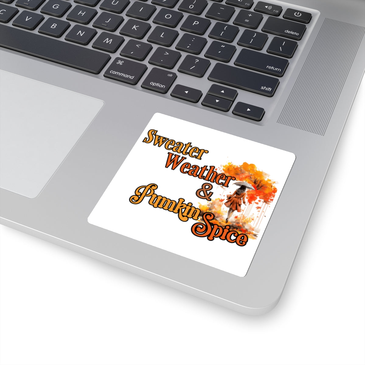 Sweater Weather & Pumpkin Spice Autumn Vinyl Sticker