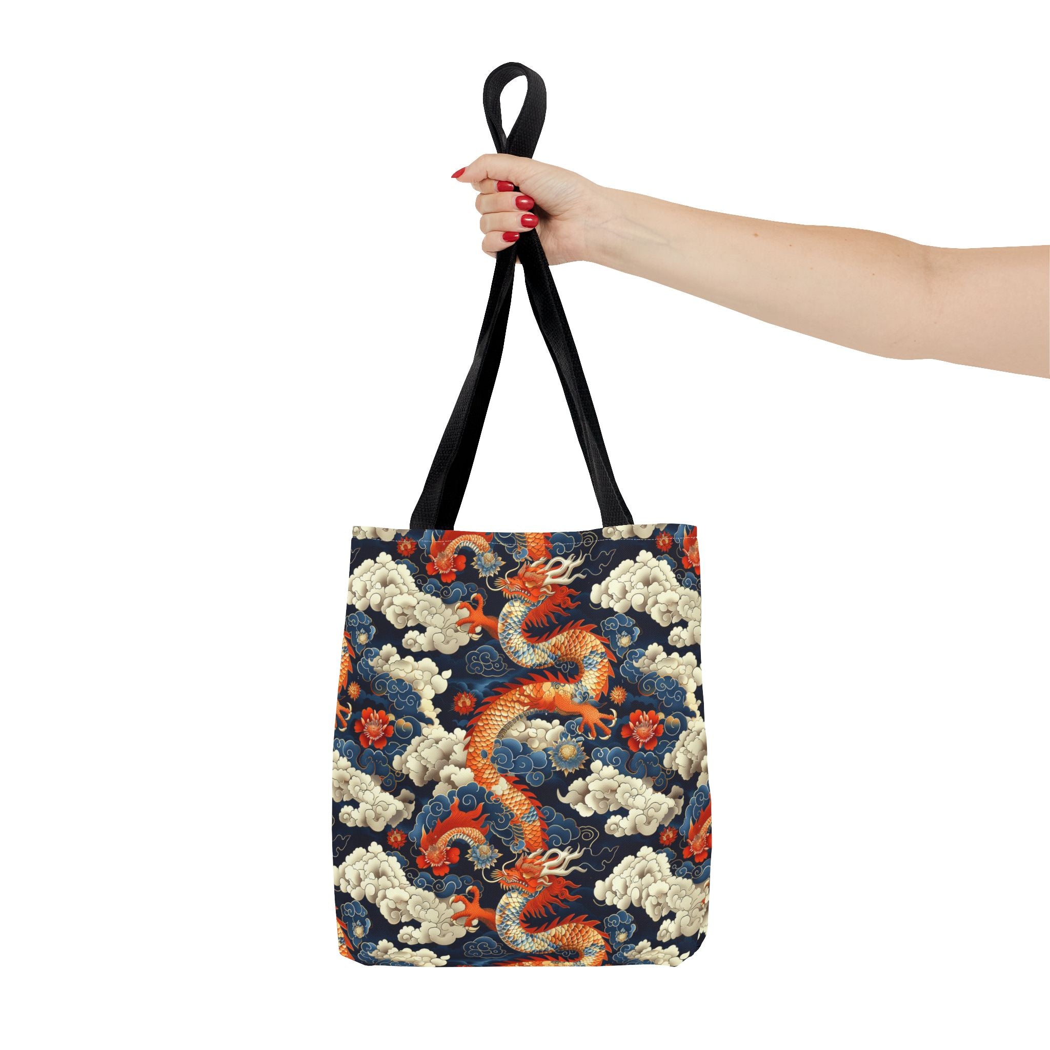 Dragon Pattern Tote Bag