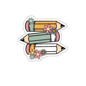 Cute Pencils Sticker for Teachers back To School Gift