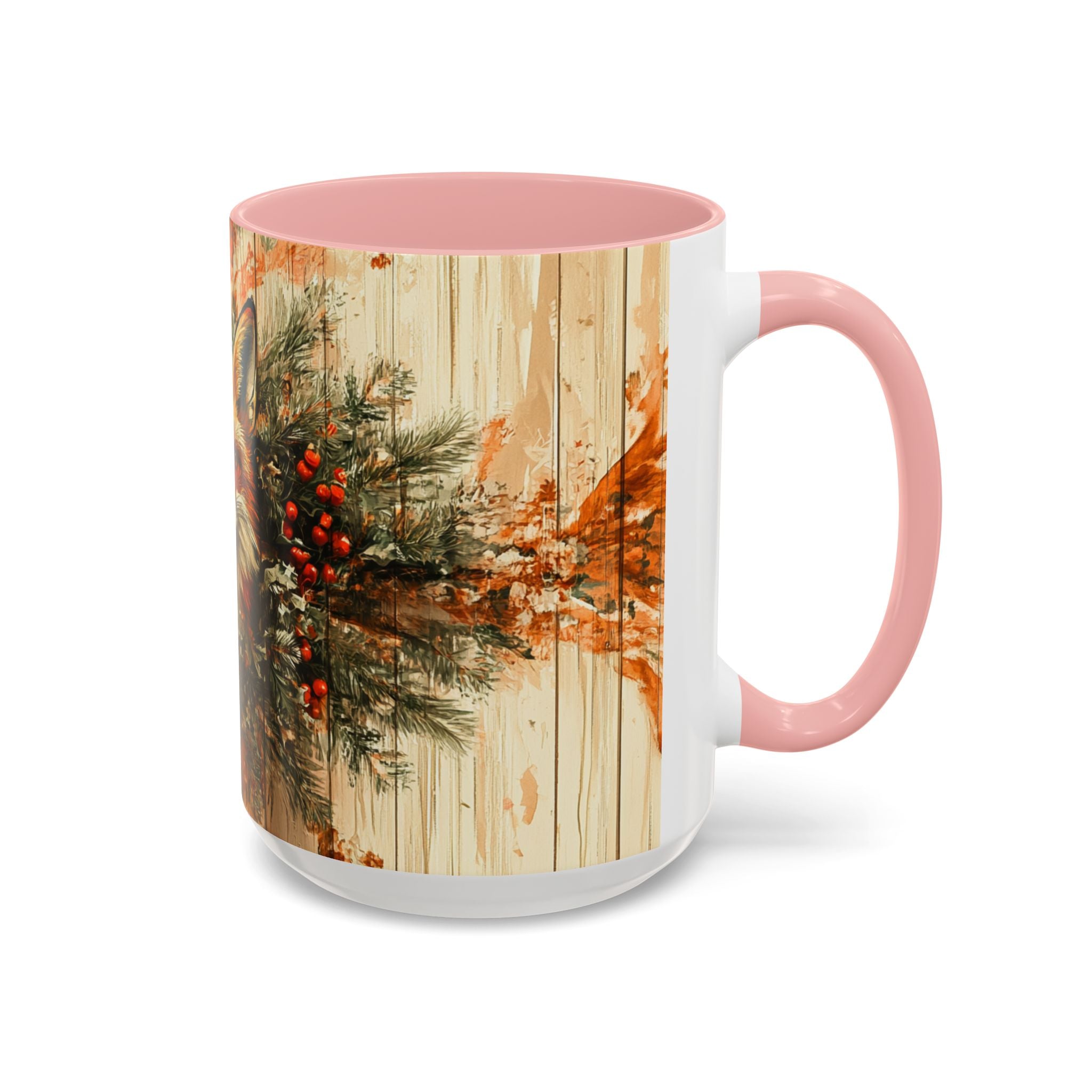 Mug Boho Fox Christmas Design