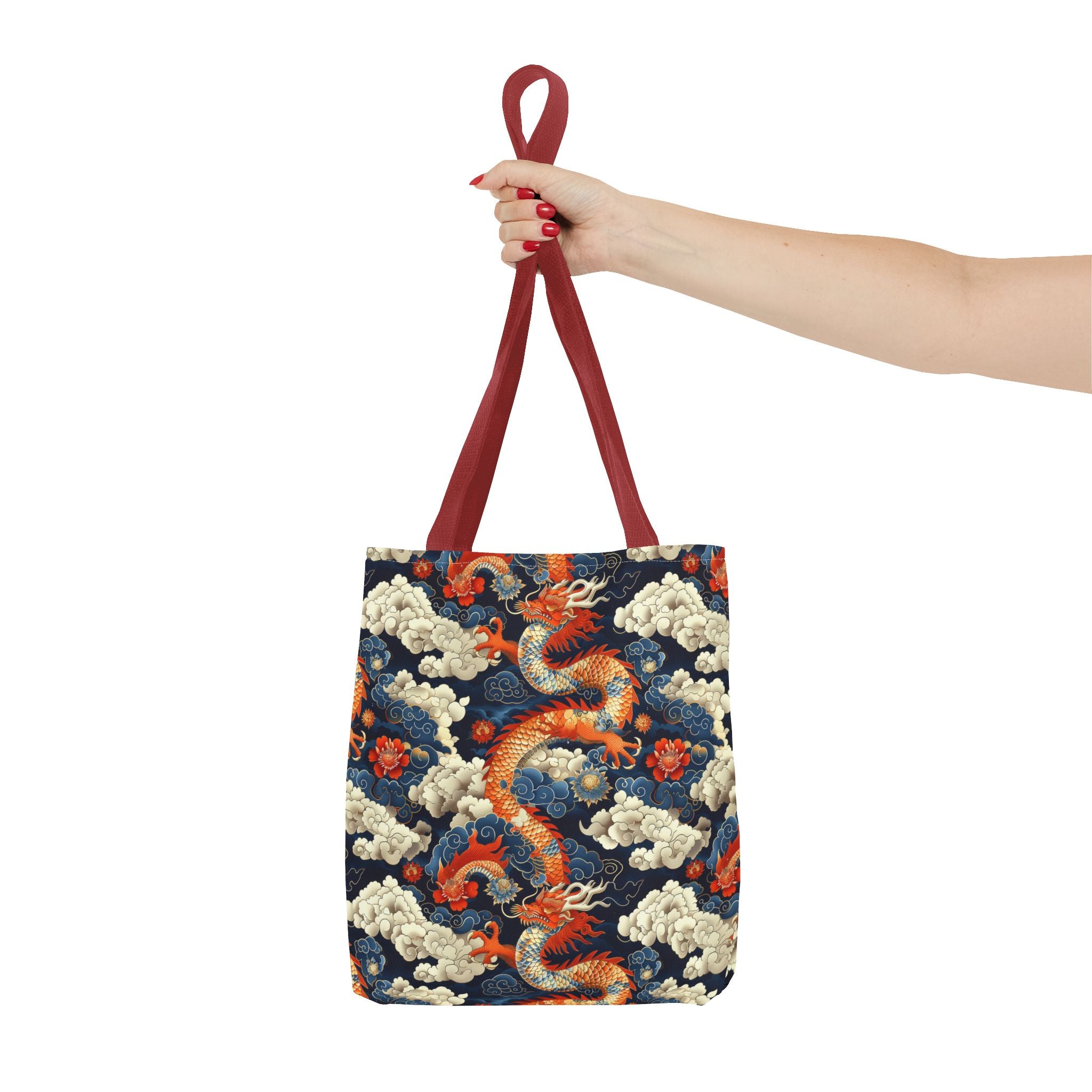 Dragon Pattern Tote Bag