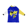 Harrison Hornets Plush Blanket Hoodie - Cranberry Lake Design Co.  #