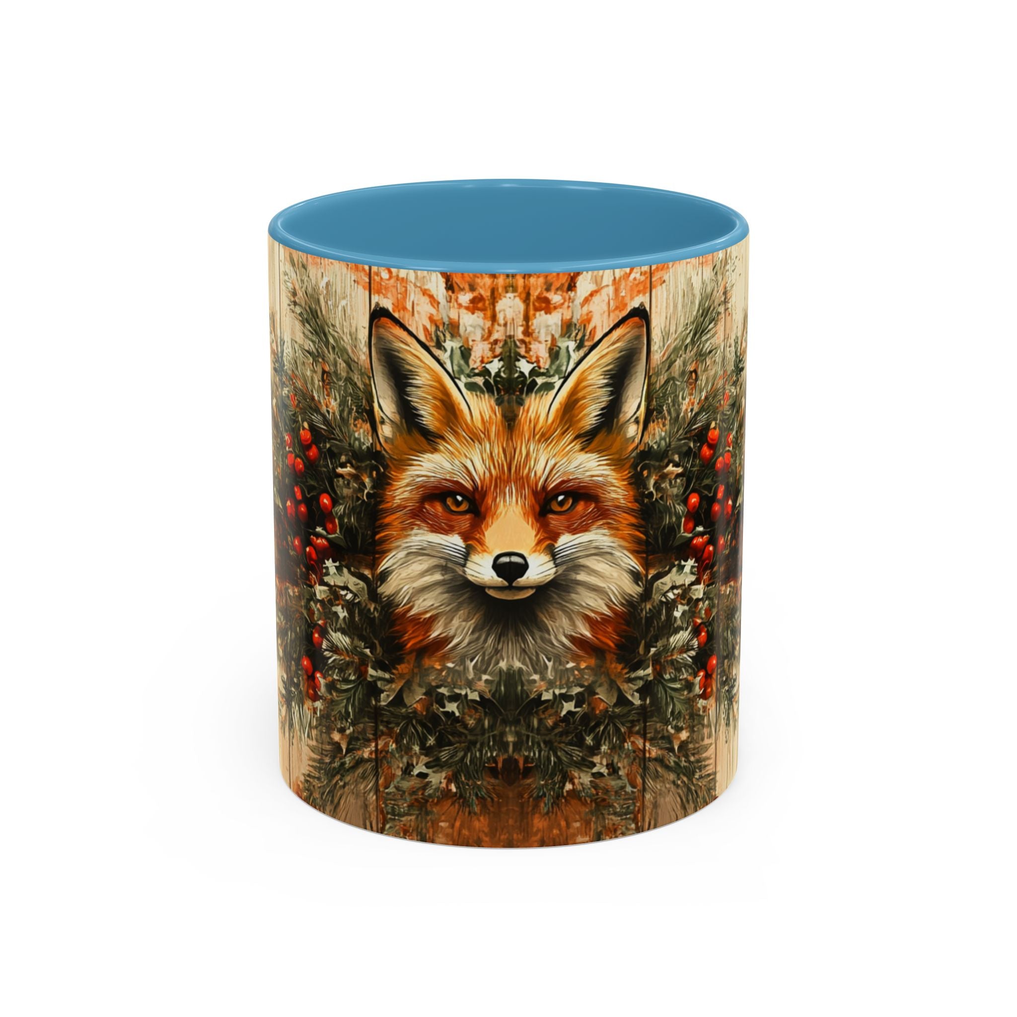 Mug Boho Fox Christmas Design