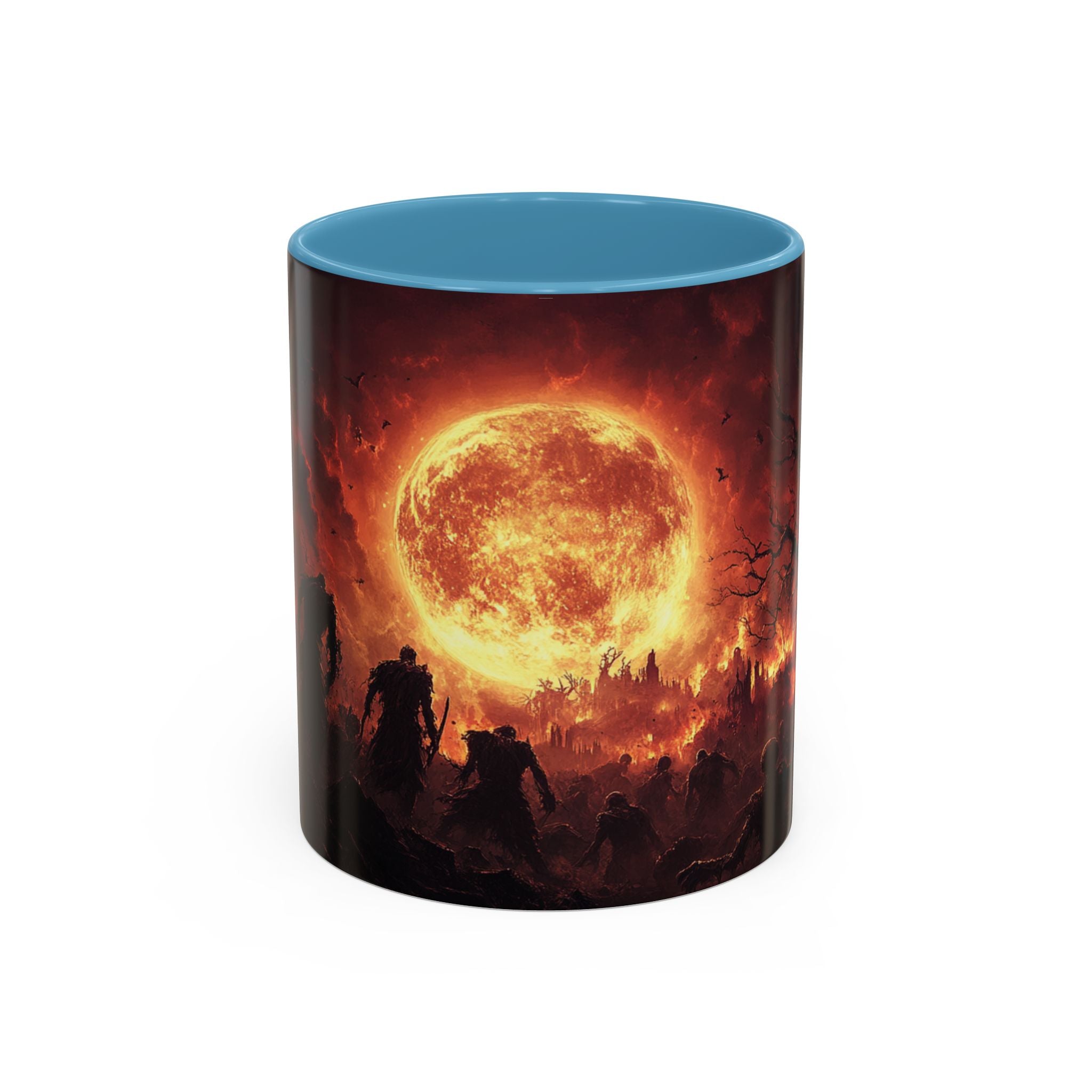 Apocalyptic Halloween Mug | Zombie Coffee Cup | Spooky Gothic Decor | Unique Gift for Him | 11oz & 15oz