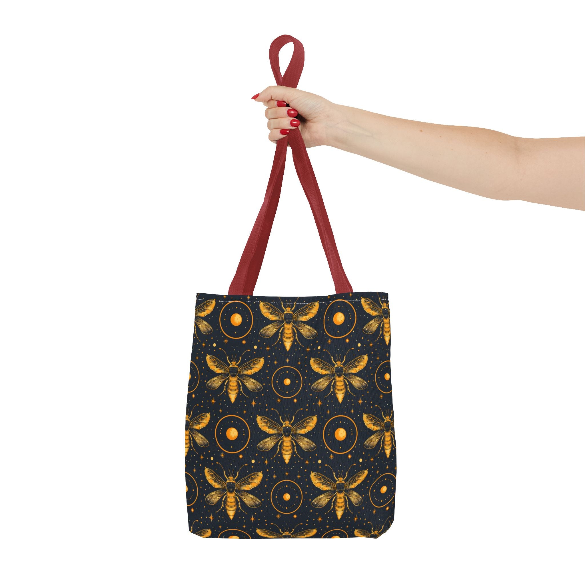 Whimsical Light Moth Goblincore Fairycore Tote Bag