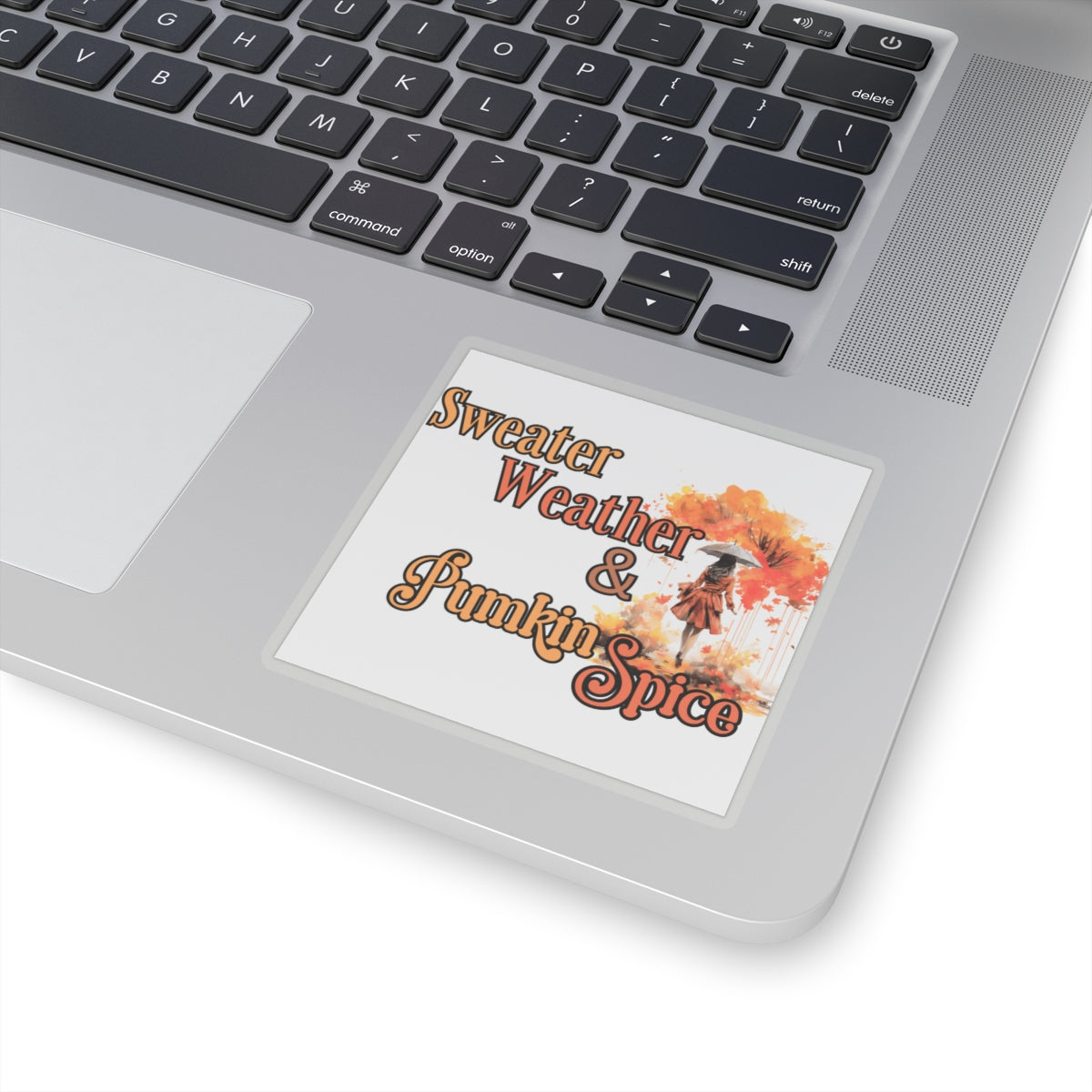 Sweater Weather & Pumpkin Spice Autumn Vinyl Sticker