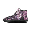 Purple Floral Dream High-Top Sneakers - Cranberry Lake Design Co.  #