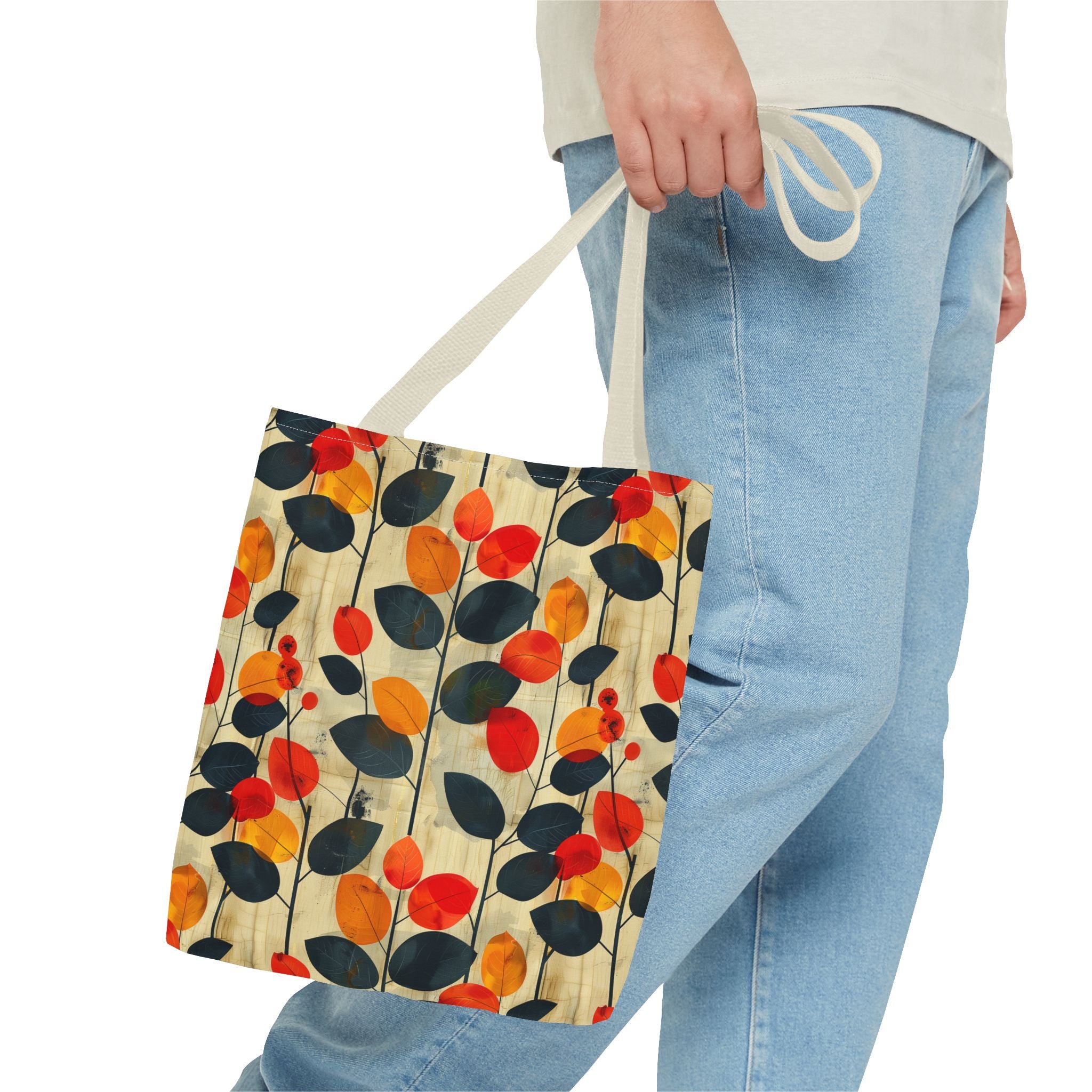 Autumn Viney Leaves Tote Bag