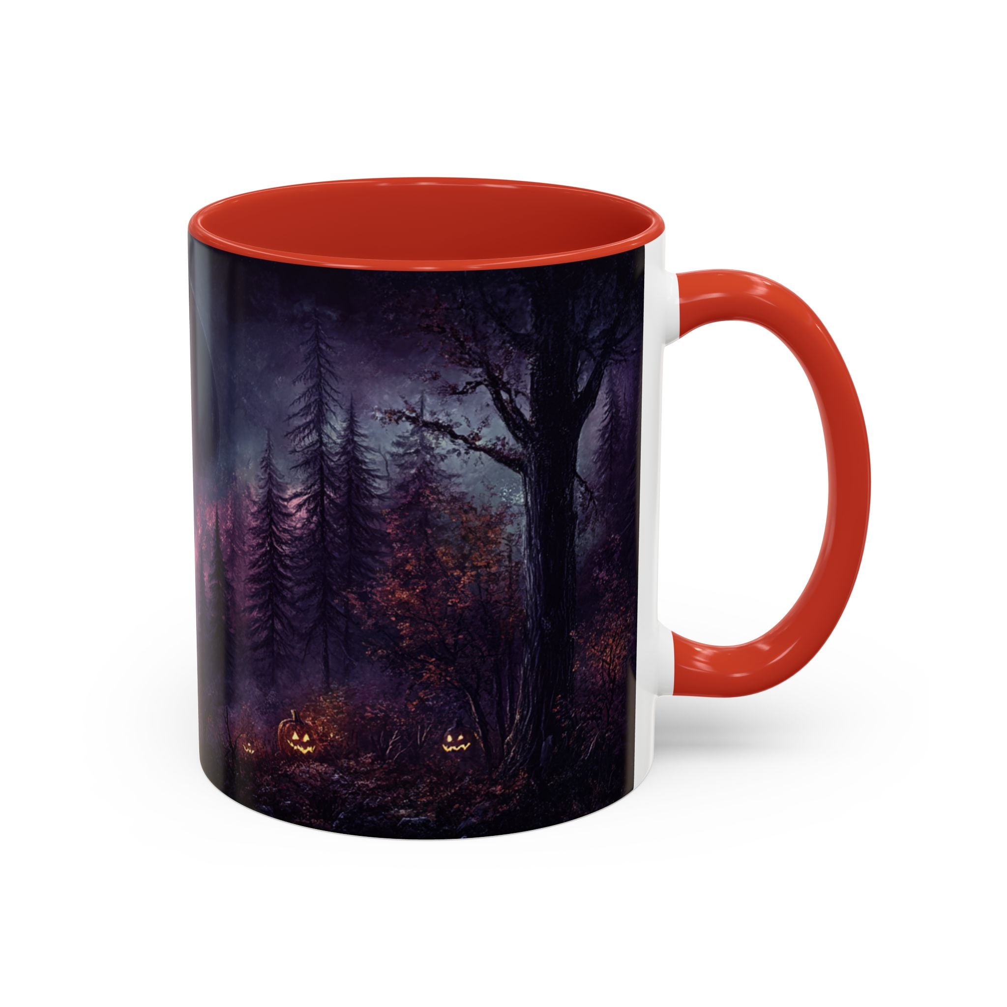 Spooky Halloween Forest Mug | Gothic Coffee Cup | Halloween Decor | Unique Gift | 11oz & 15oz