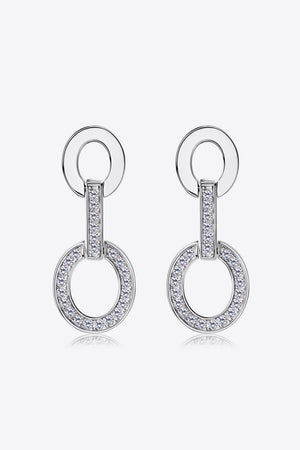 Moissanite 925 Sterling Silver Earrings