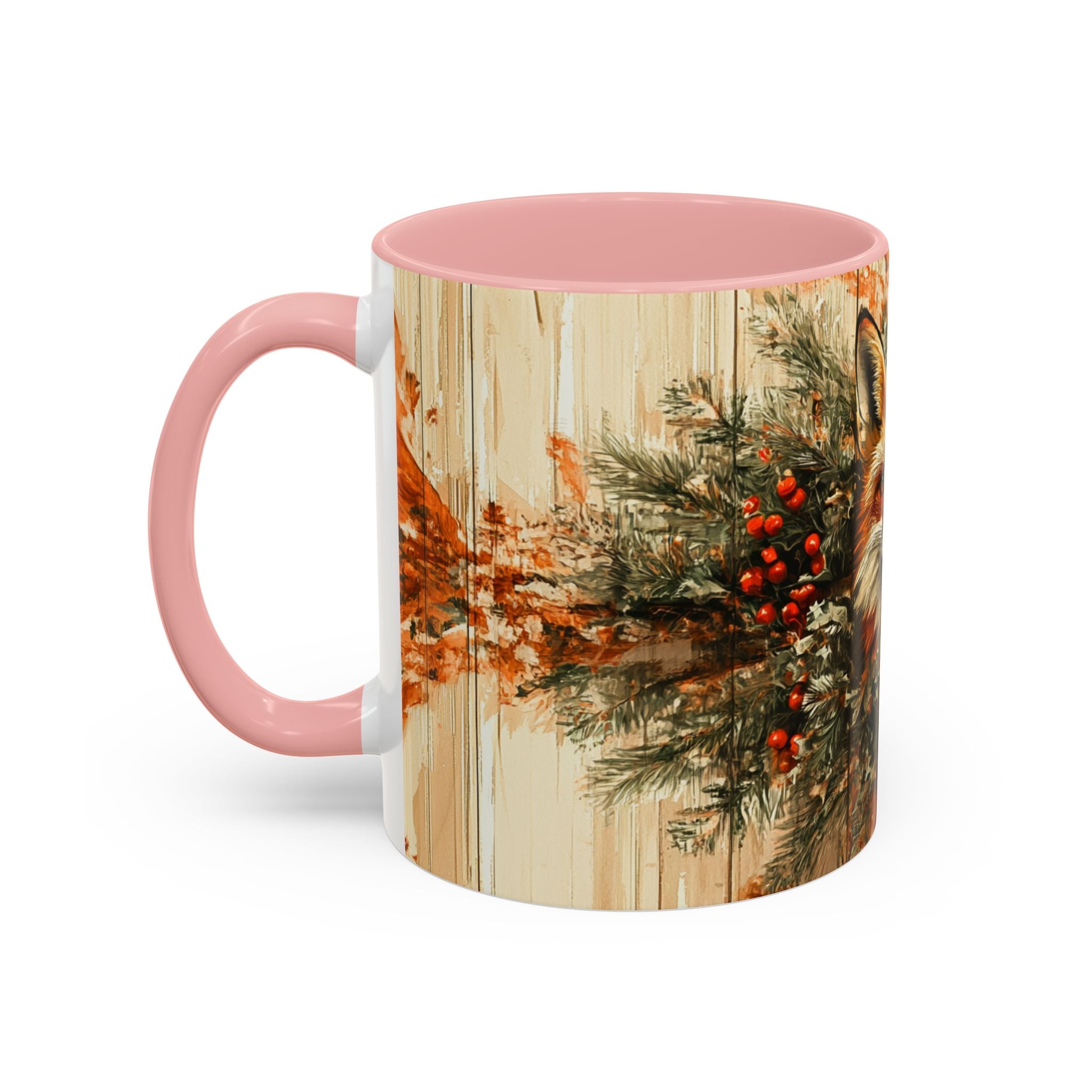 Mug Boho Fox Christmas Design