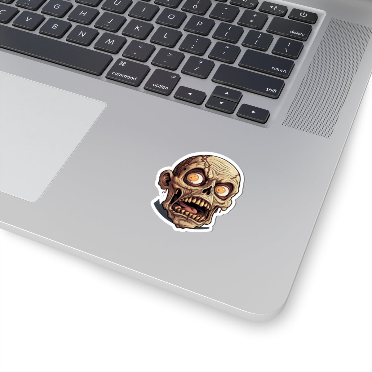 Creepy Zombie Man Horror Halloween Vinyl Sticker