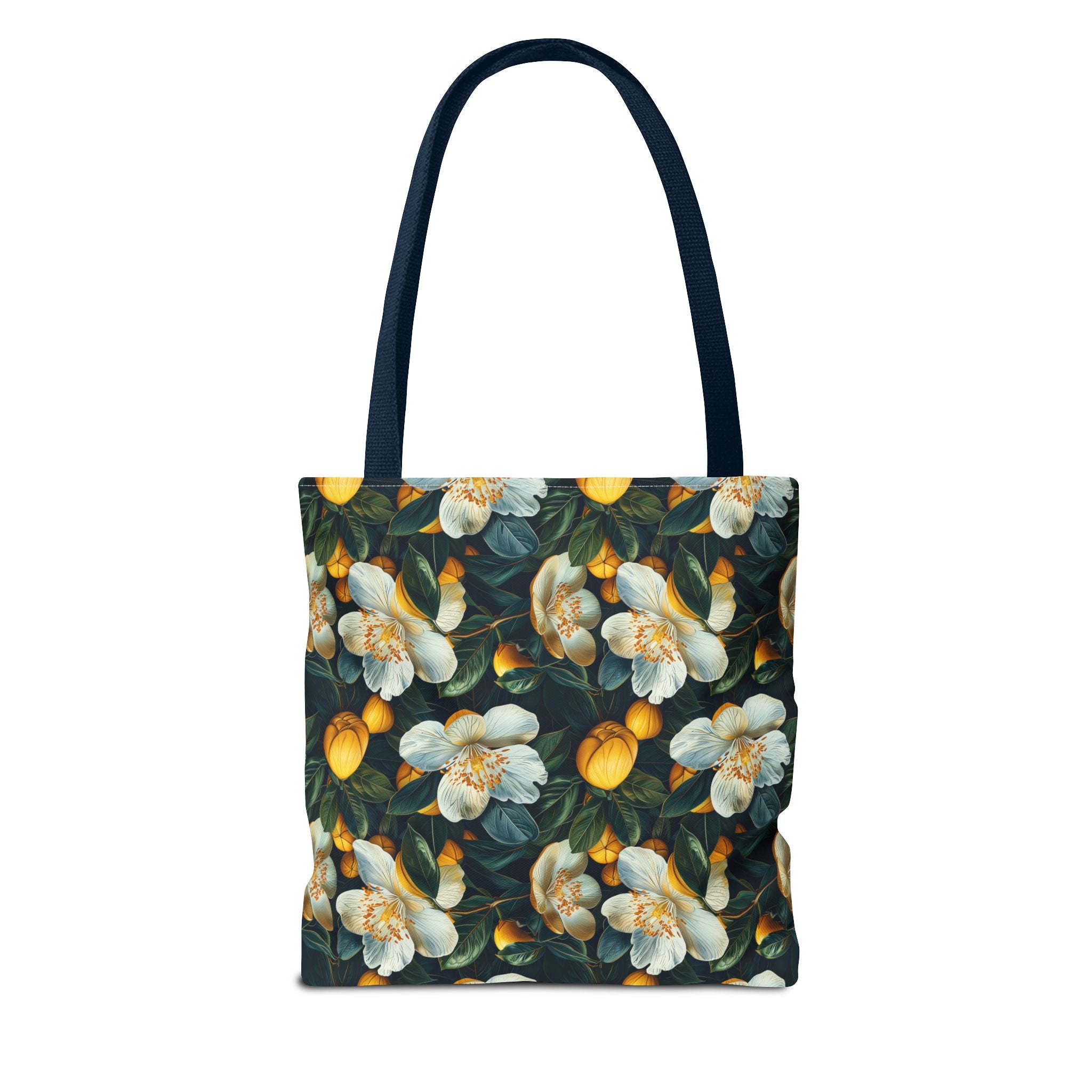 White Flower Summer Tote Bag