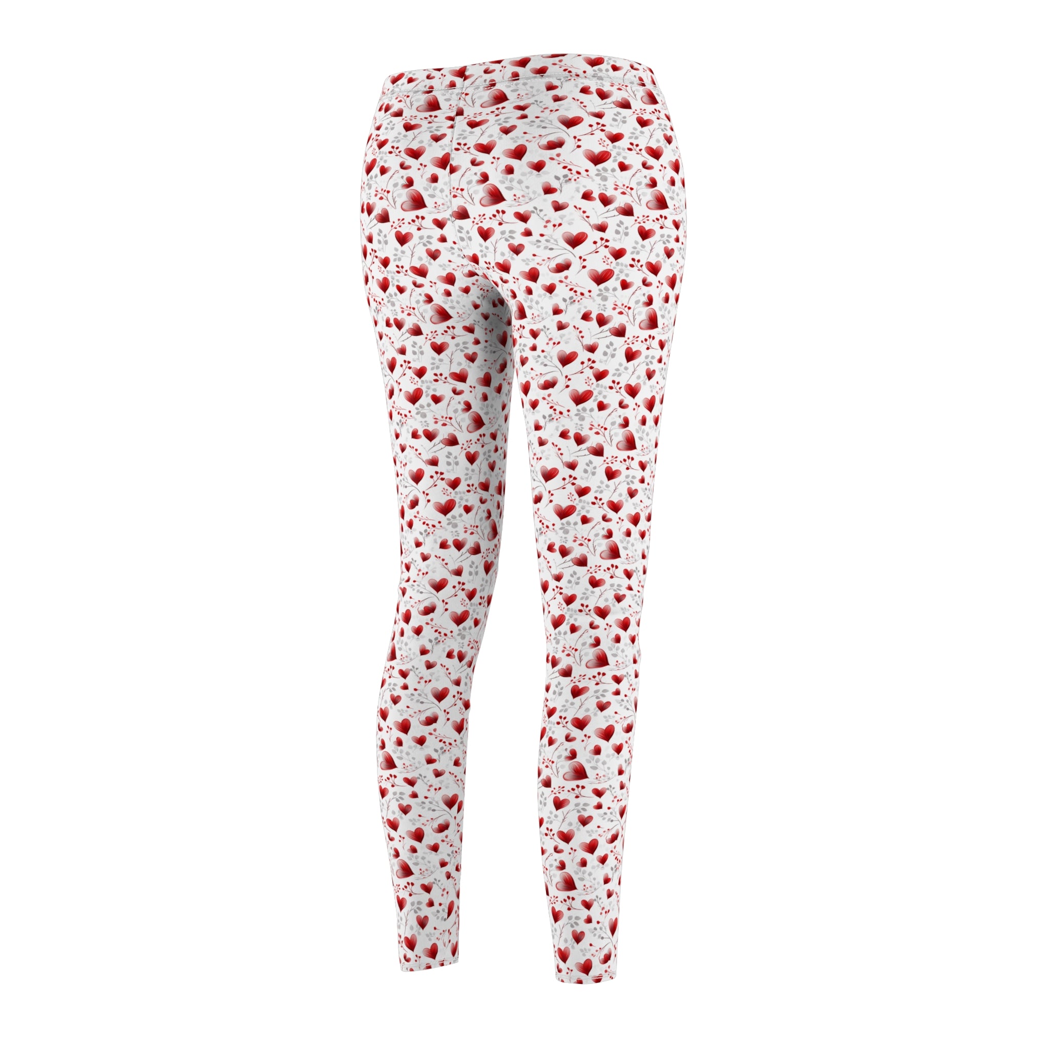 Valentine's Day Hearts Gym Leggings for Women - Love Your Workout