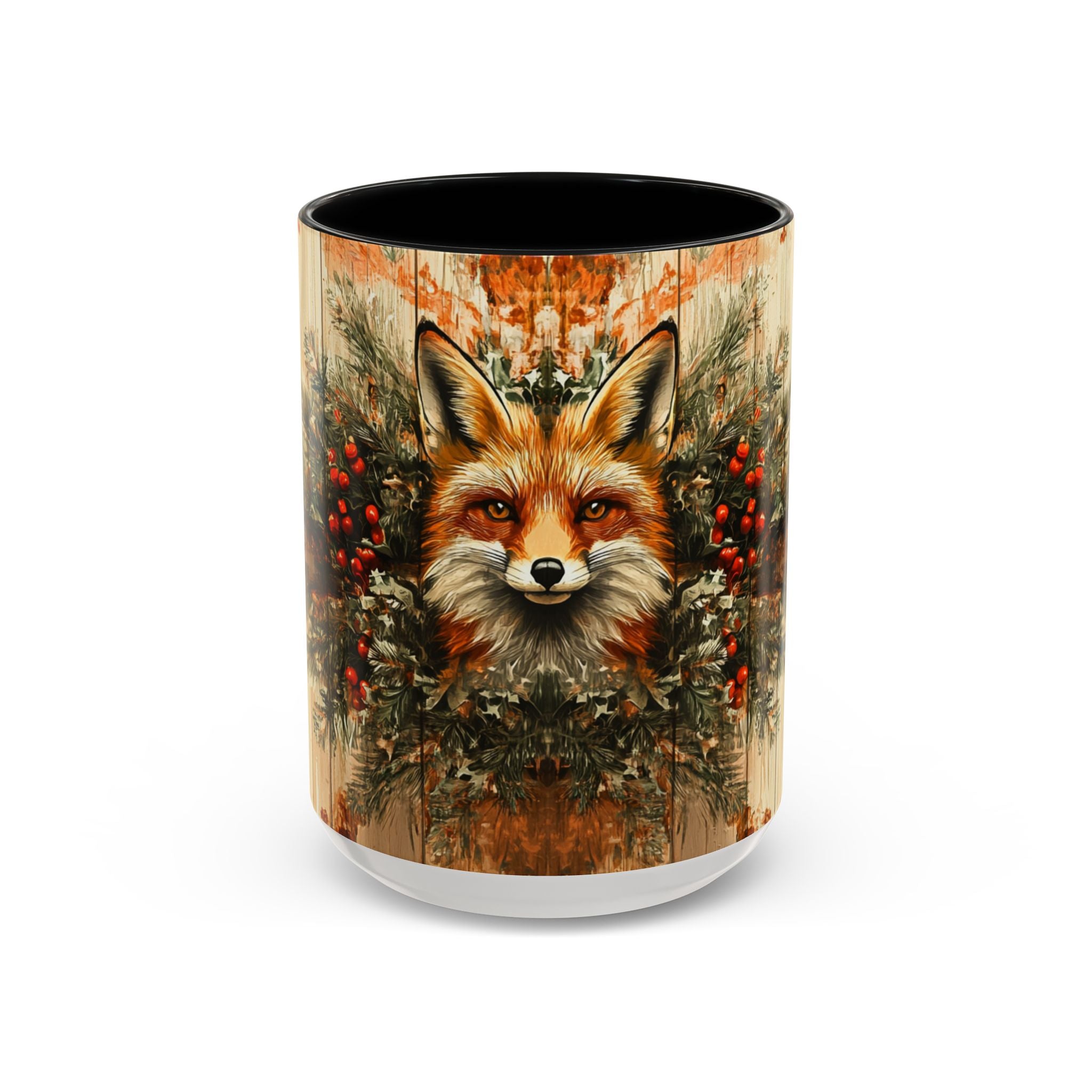 Mug Boho Fox Christmas Design