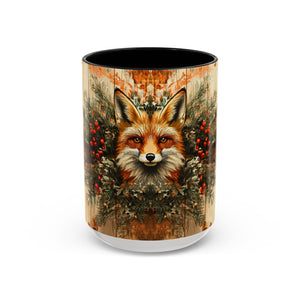 Mug Boho Fox Christmas Design