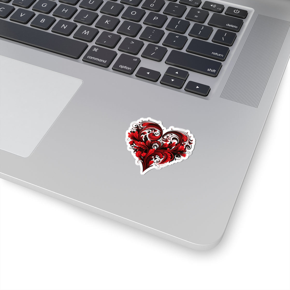 Red Heart Vinyl Sticker