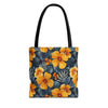 Fruity Oranges Pattern Summer Tote Bag